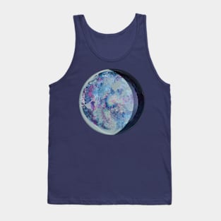 Paintslick moon Tank Top